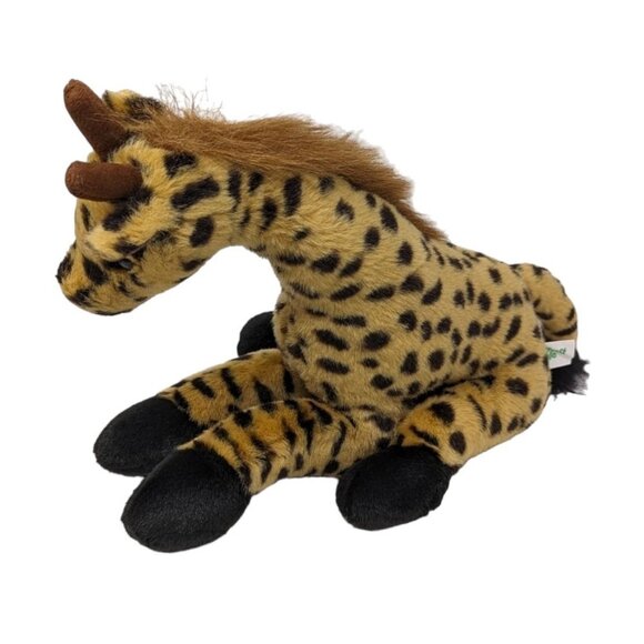 Rainforest Cafe Yellow Black Spotted Giraffe Plush Stuffed Animal Soft Toy 14" - Picture 2 of 9